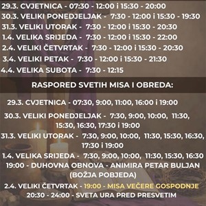 Ispovijed na stranim jezicima u Velikom tjednu u zagrebačkoj Dubravi